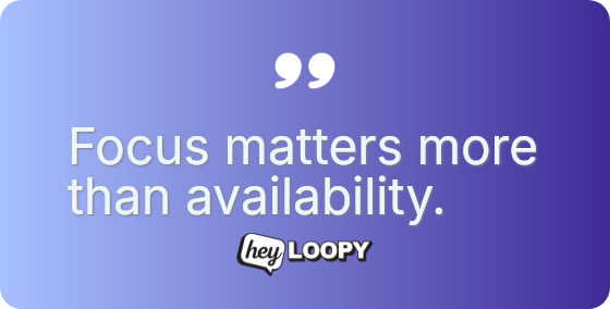 Reacting is not creating.