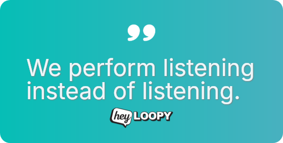 Stop equating video presence with engagement.