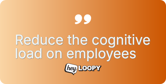 Guide action at the moment of need