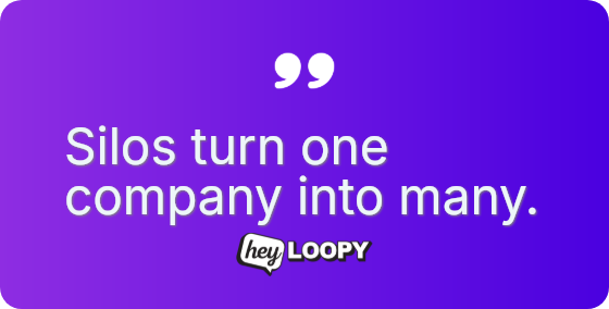 Silos turn one company into many.