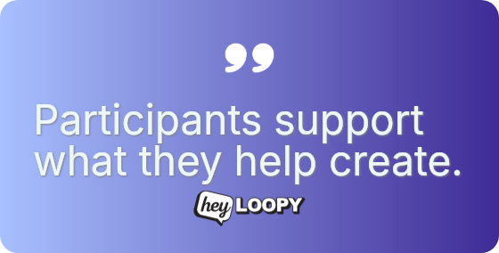 Avoid the resentment of majority rule.