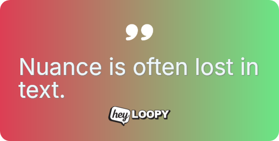 Physical presence builds emotional safety.