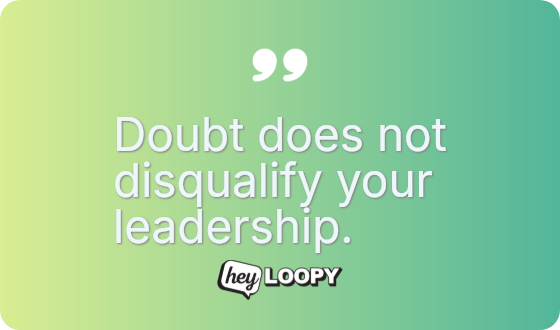 Silence often amplifies internal fears.
