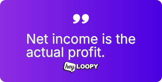 Gross income is only the surface.