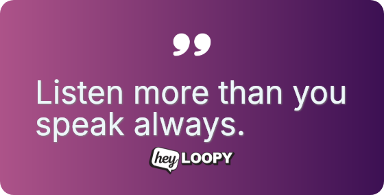 Rapport bridges the gap between goals.