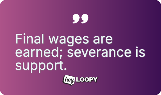 Severance bridges the gap to new opportunities.