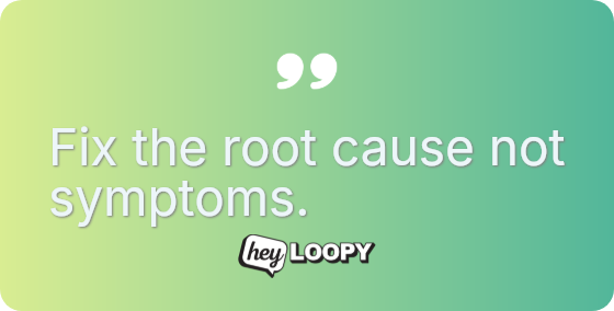 Stop guessing and start using data.