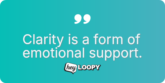 Ambiguity creates anxiety in teams.